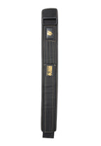 Gorilla Wear 4 Inch Nylon Belt - Svart/Guld