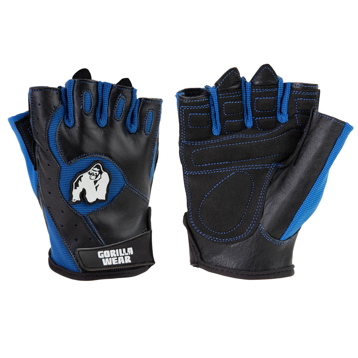 Gorilla Wear Mitchell Training Gloves - Svart/Blå