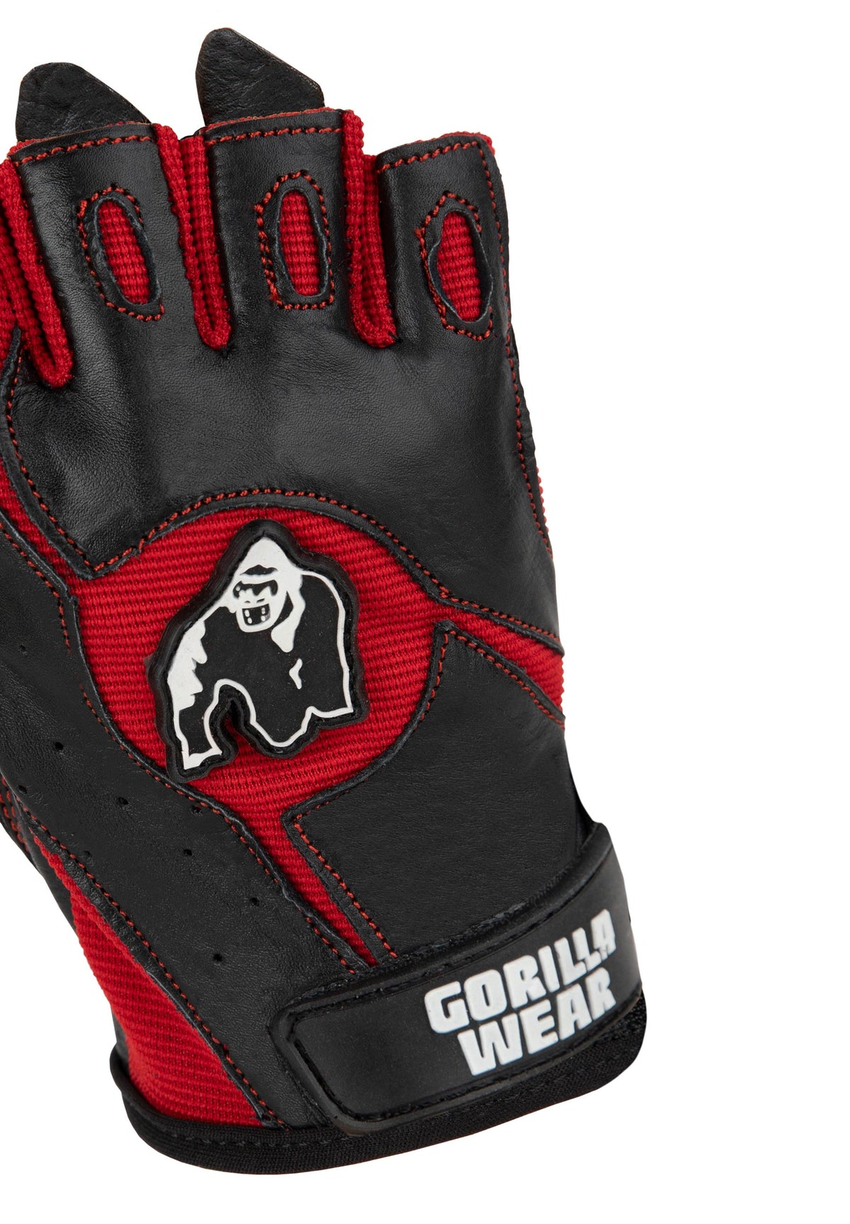 Gorilla Wear Mitchell Training Gloves - Svart/Röd
