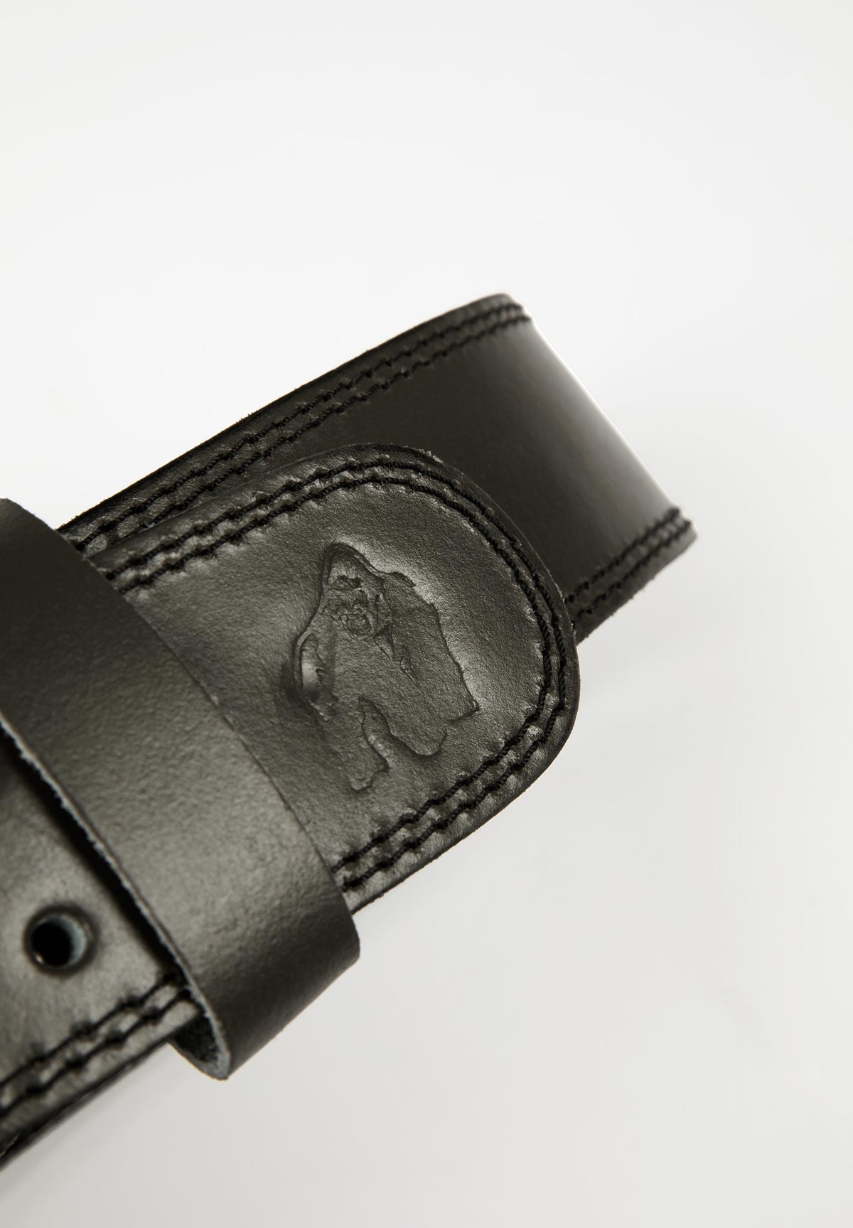 Gorilla Wear 4 Inch Padded Leather Belt - Army Green