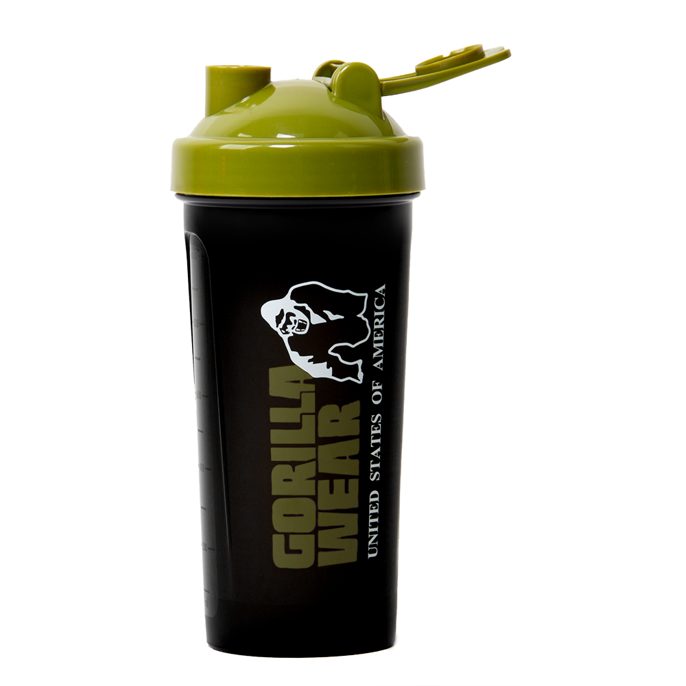 Gorilla Wear Shaker XXL 1000 ml - Black/Army Green