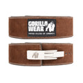 Gorilla Wear 4 Inch Powerlifting Lever Belt - Brun