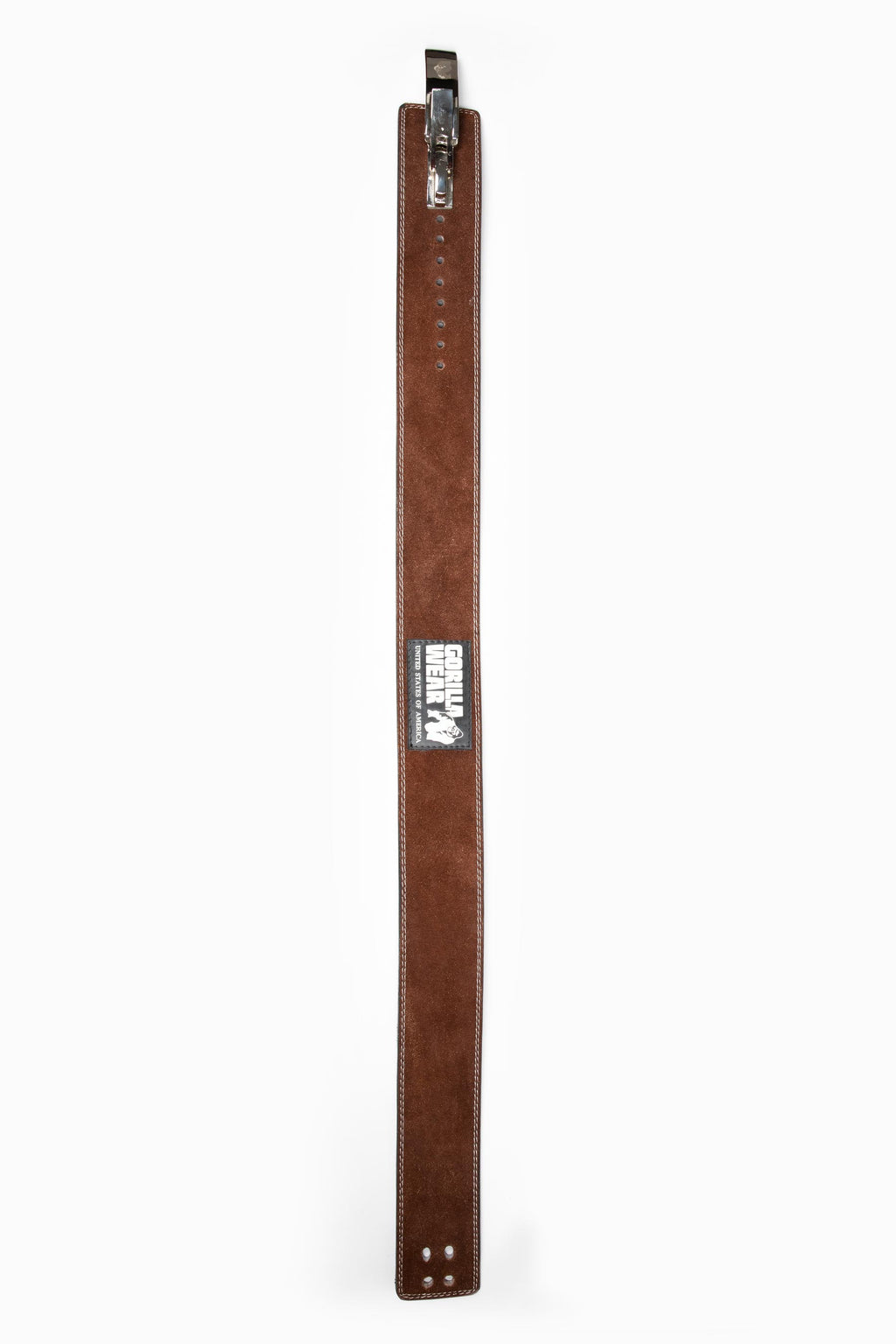 Gorilla Wear 4 Inch Powerlifting Lever Belt - Brun