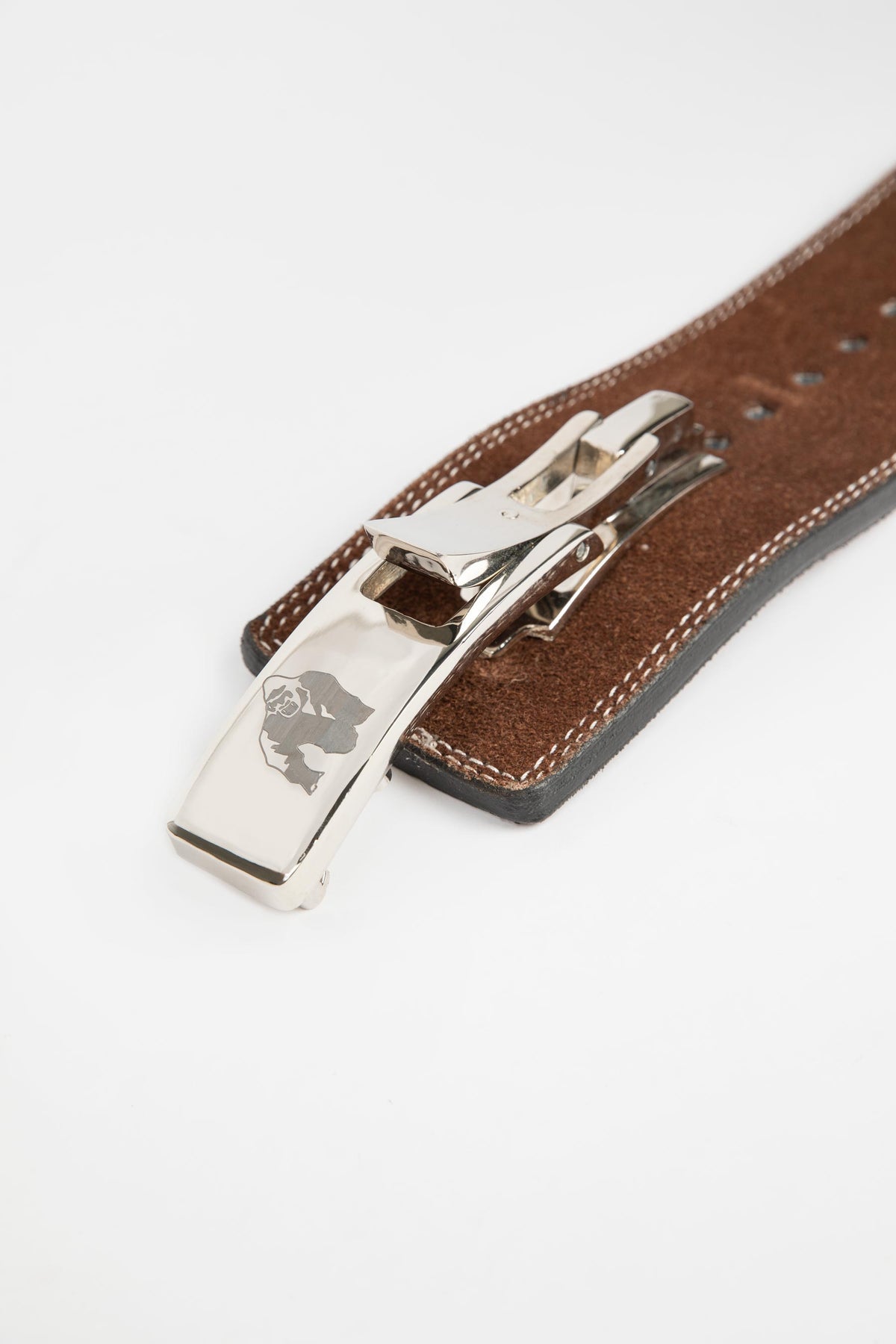 Gorilla Wear 4 Inch Powerlifting Lever Belt - Brun