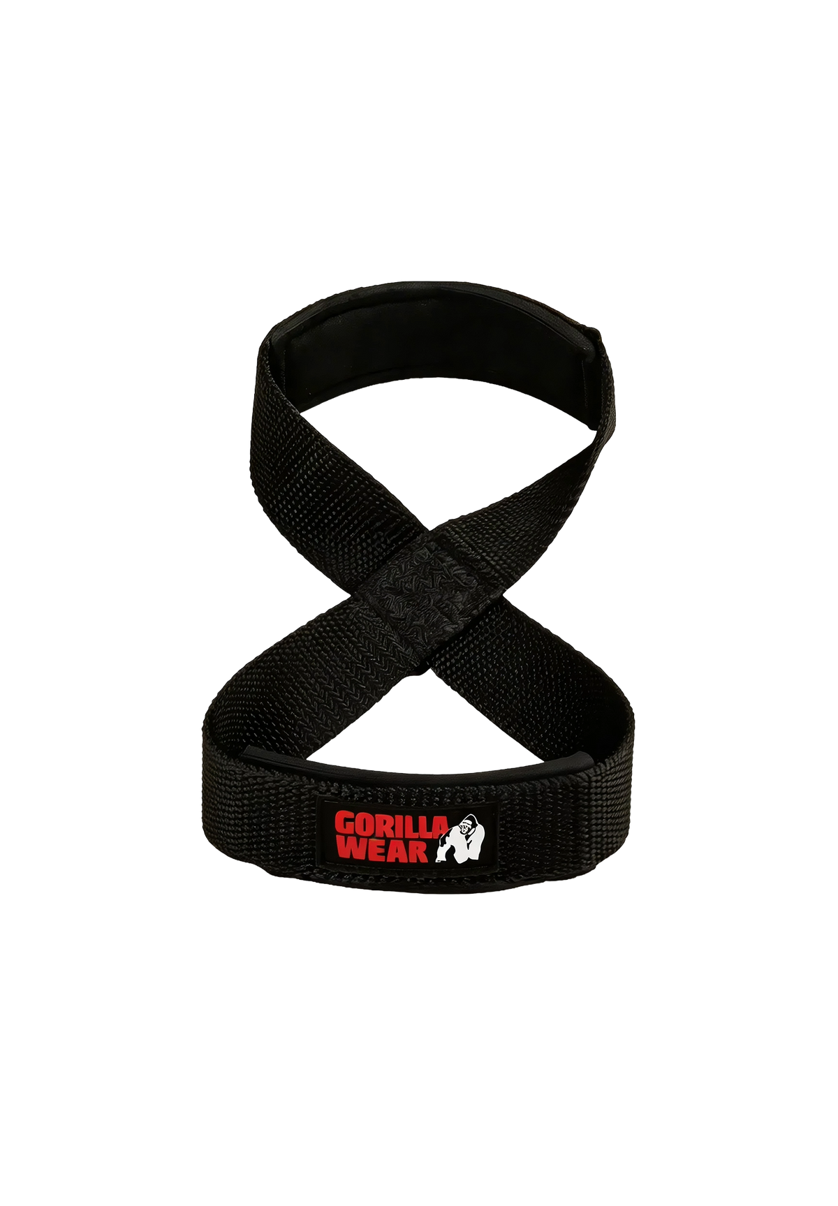 Gorilla Wear Figure 8 Lifting Straps - Svart