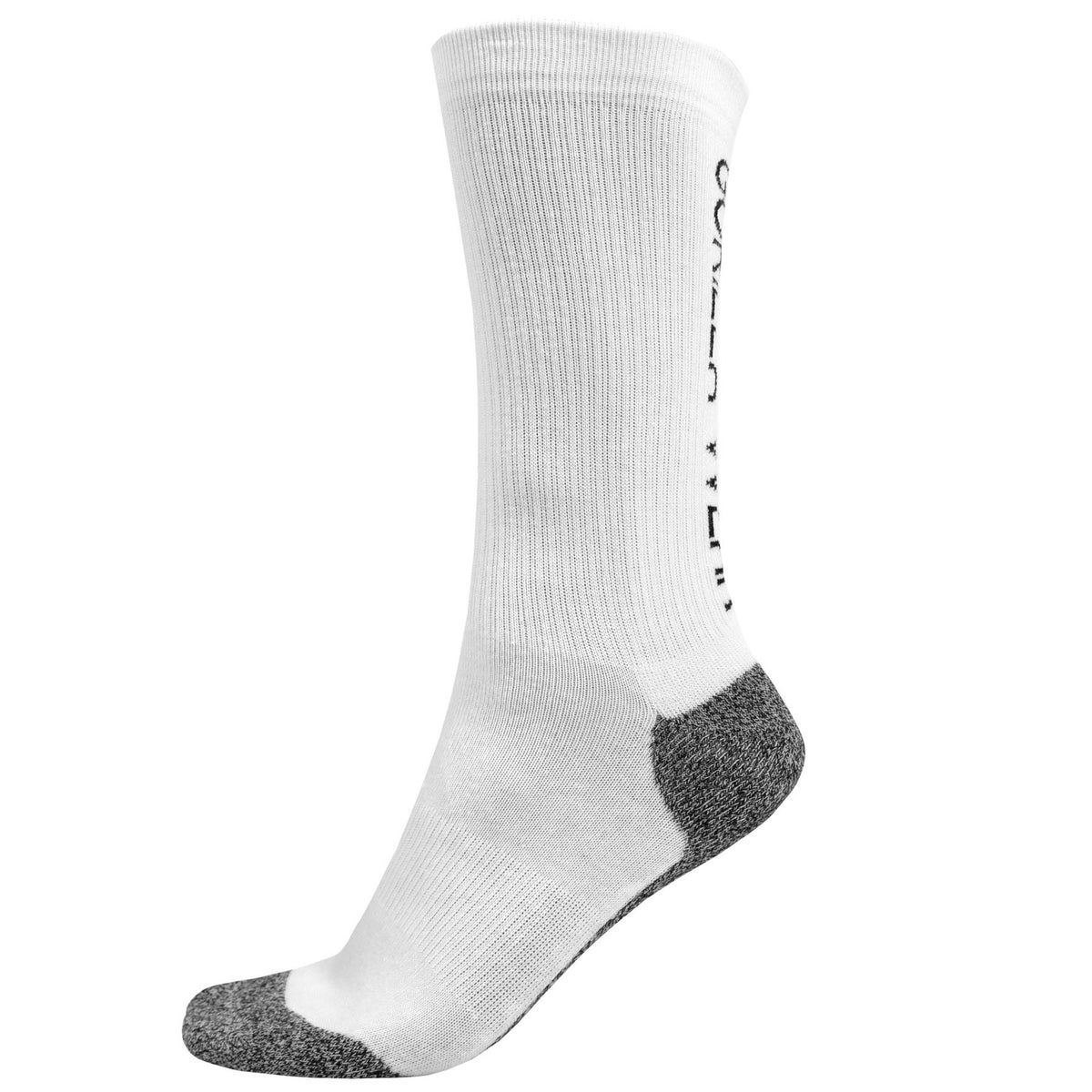 Gorilla Wear Performance Crew Socks - Vit - Gorilla Wear | Kraft & Kontroll