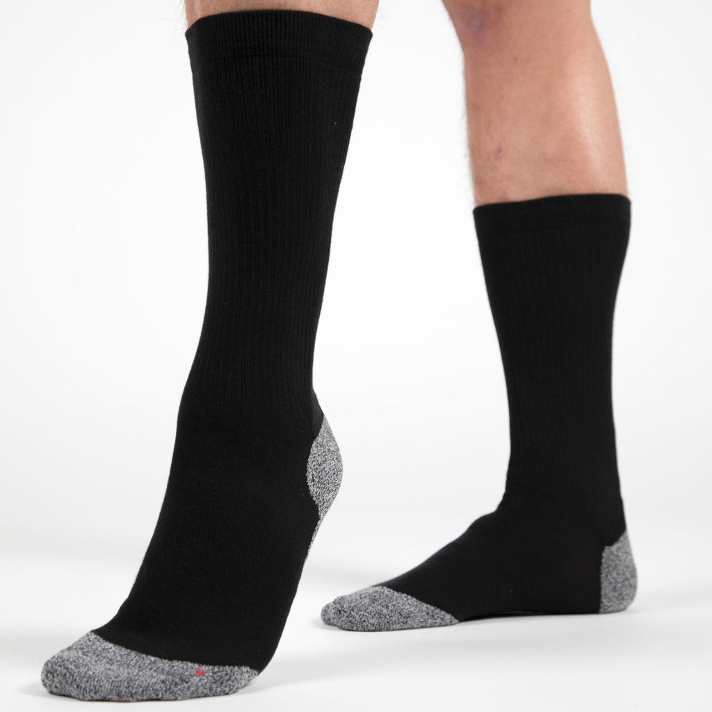 Gorilla Wear Performance Crew Socks - Svart - Gorilla Wear | Kraft & Kontroll