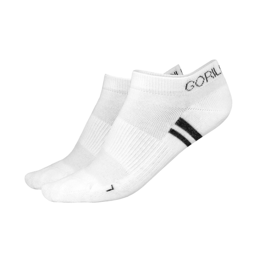 Gorilla Wear Quarter Socks 2-Pack - Vit - Gorilla Wear | Kraft & Kontroll