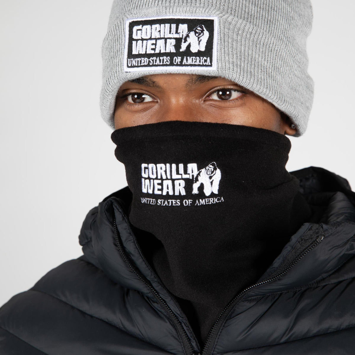 Gorilla Wear Wyoming Neck Warmer - Svart - Gorilla Wear | Kraft & Kontroll