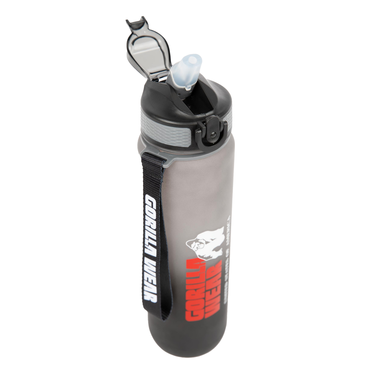 Gorilla Wear Gradient Water Bottle 1000 ml - Svart/Grå