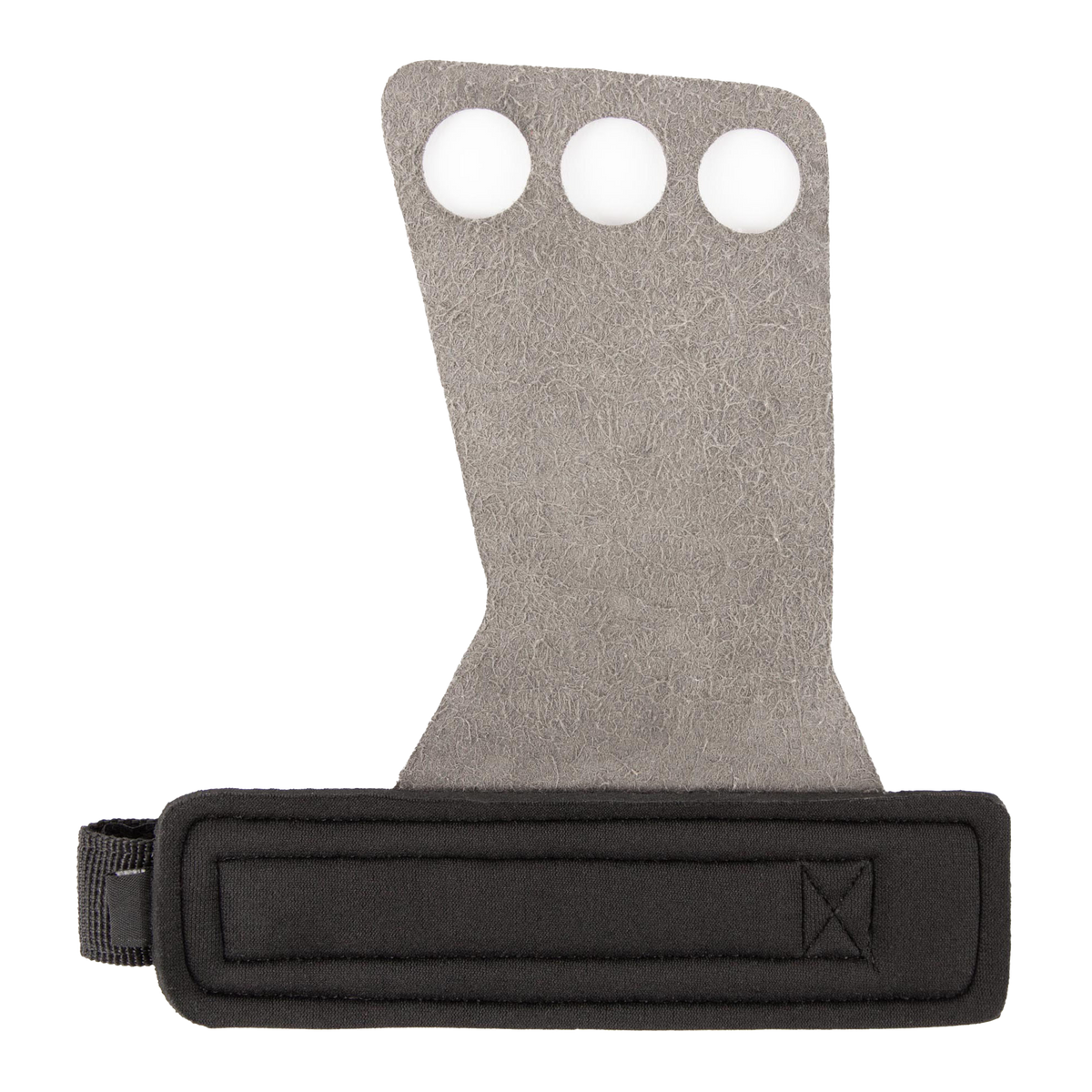 Gorilla Wear 3-Hole Carbon Lifting Grips - Svart