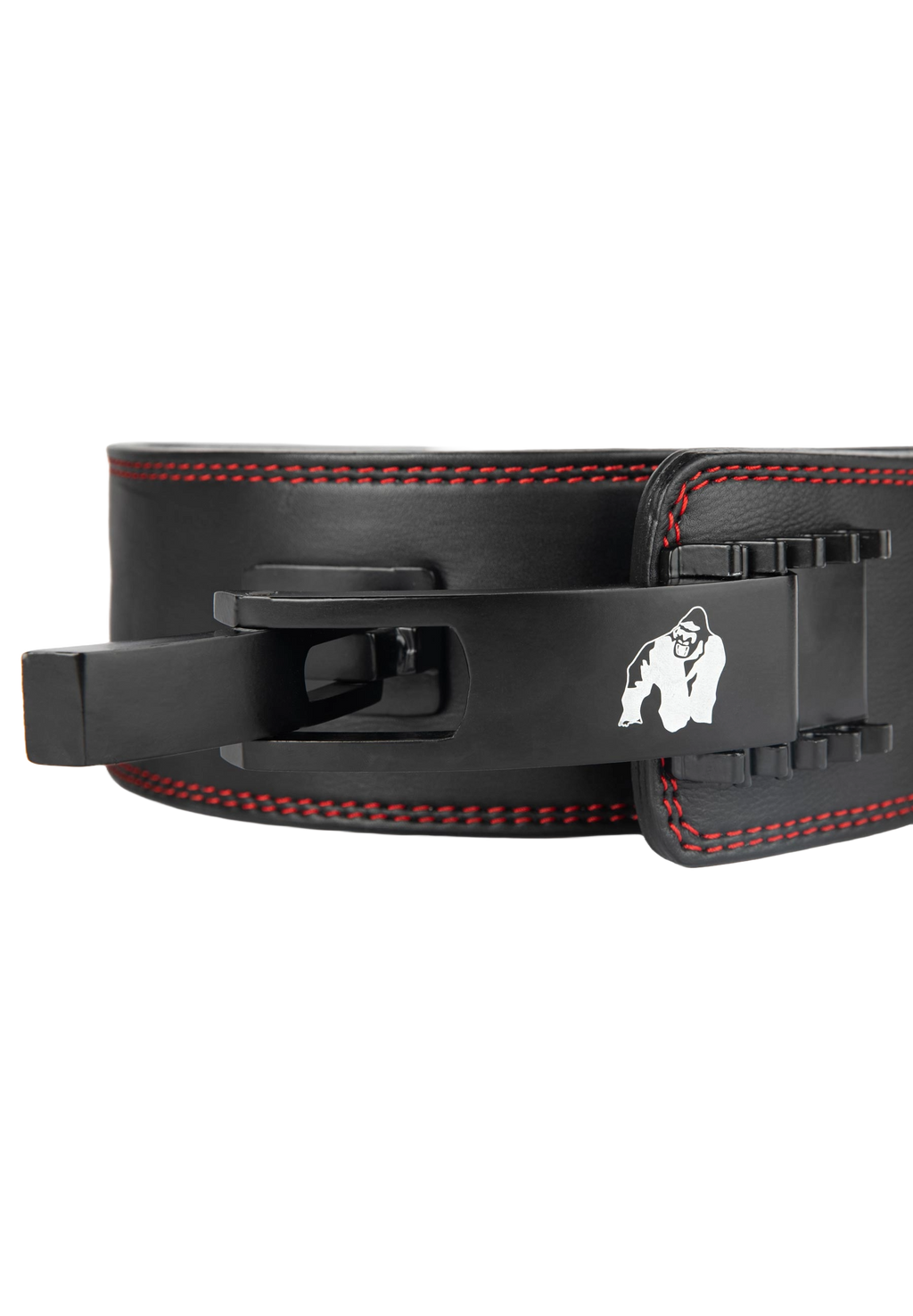 Gorilla Wear 4 Inch Premium Lever Belt - Svart