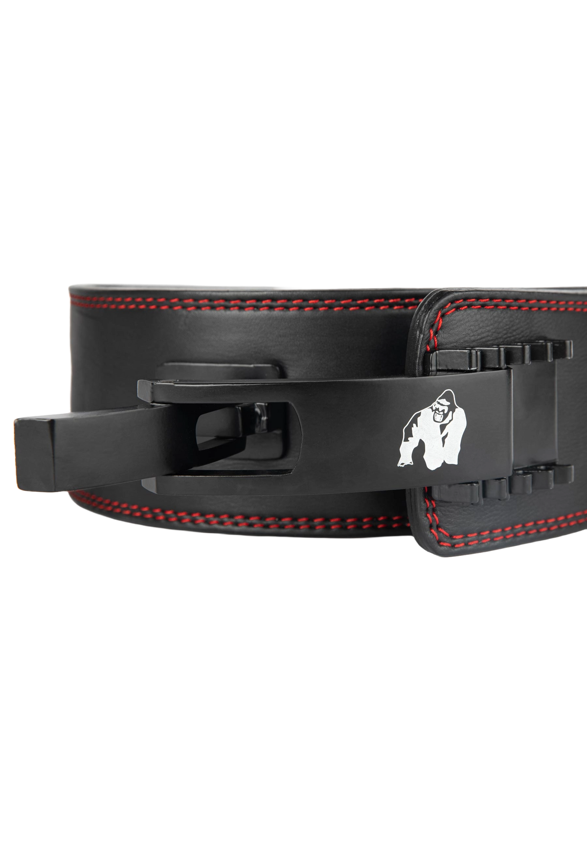Gorilla Wear 4 Inch Premium Lever Belt - Svart