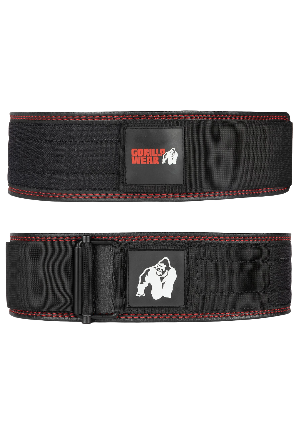 Gorilla Wear 4 Inch Premium Lifting Belt - Svart