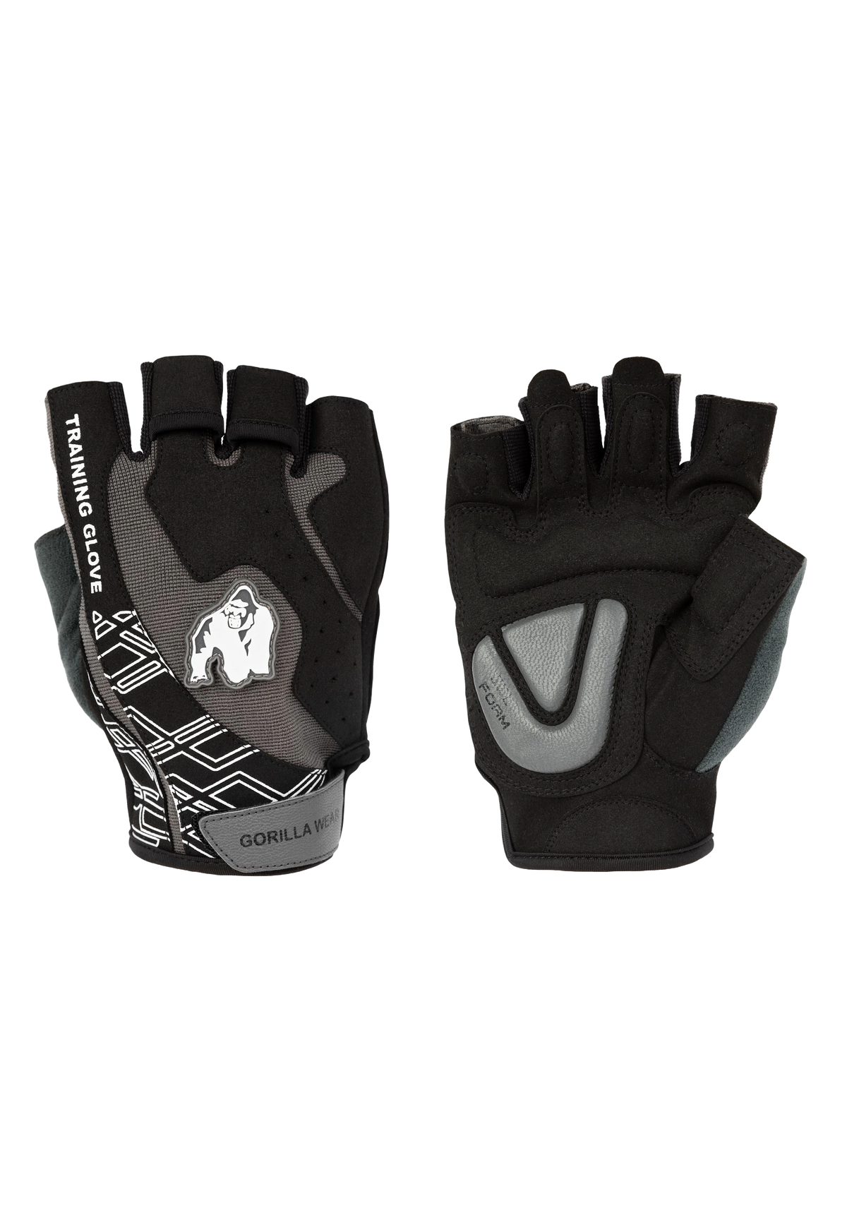 Gorilla Wear Mitchell Training Gloves 2.0 - Svart/Grå
