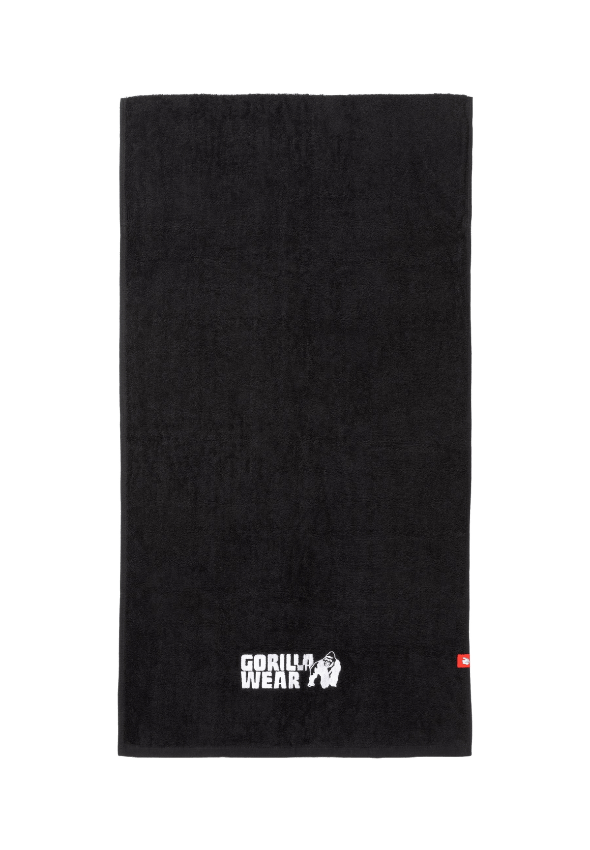 Gorilla Wear Zip Pocket Gym Towel - Svart - Gorilla Wear | Kraft & Kontroll
