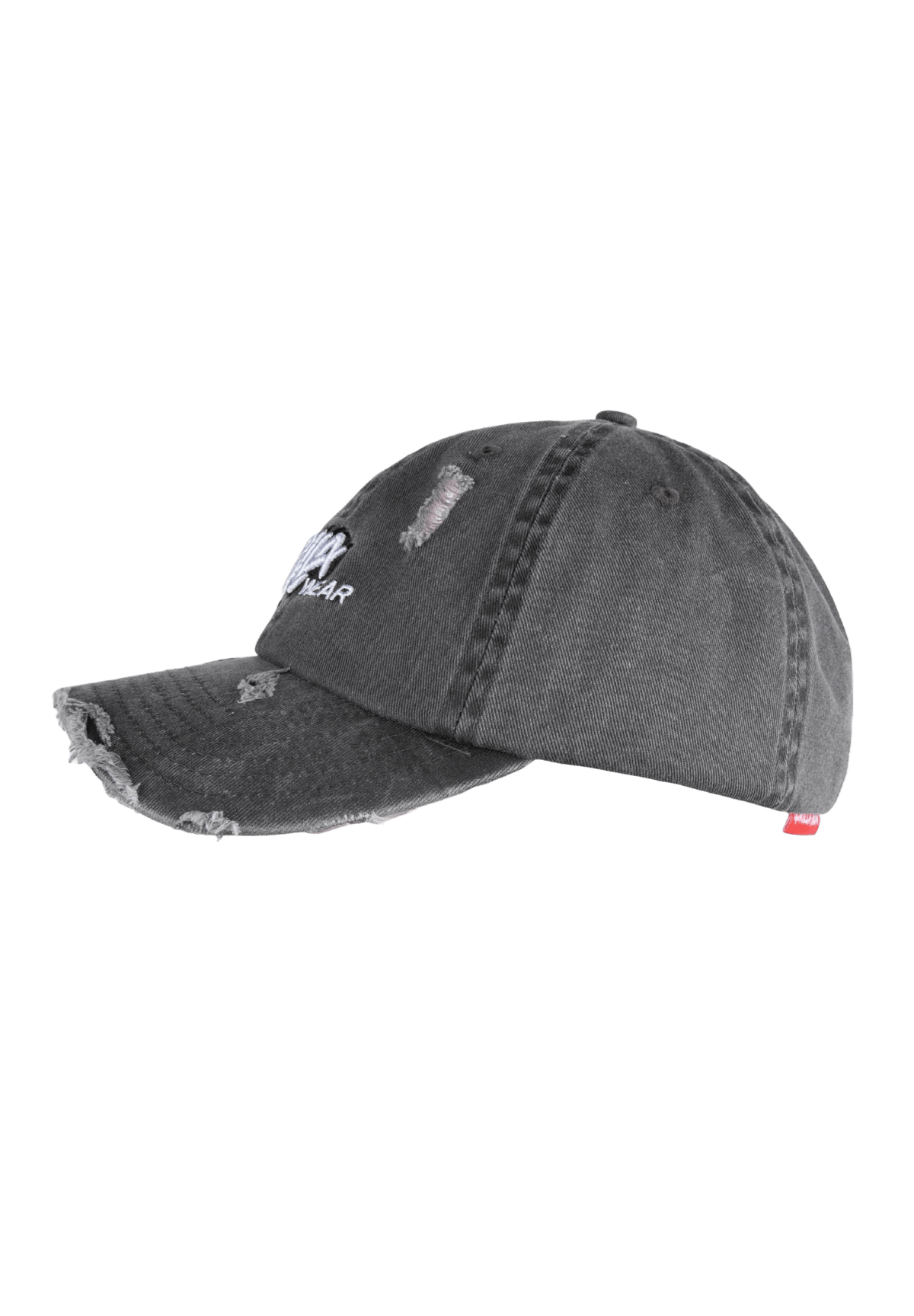 Gorilla Wear Galway Distressed Cap - Washed Grey - Gorilla Wear | Kraft & Kontroll