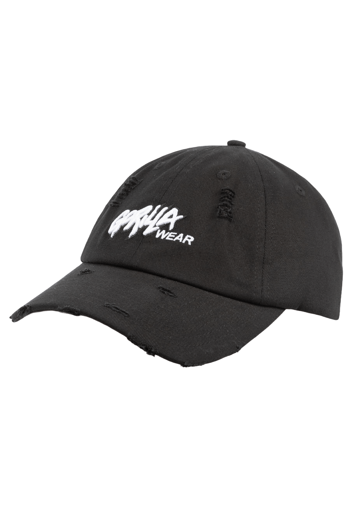 Gorilla Wear Galway Distressed Cap - Svart - Gorilla Wear | Kraft & Kontroll
