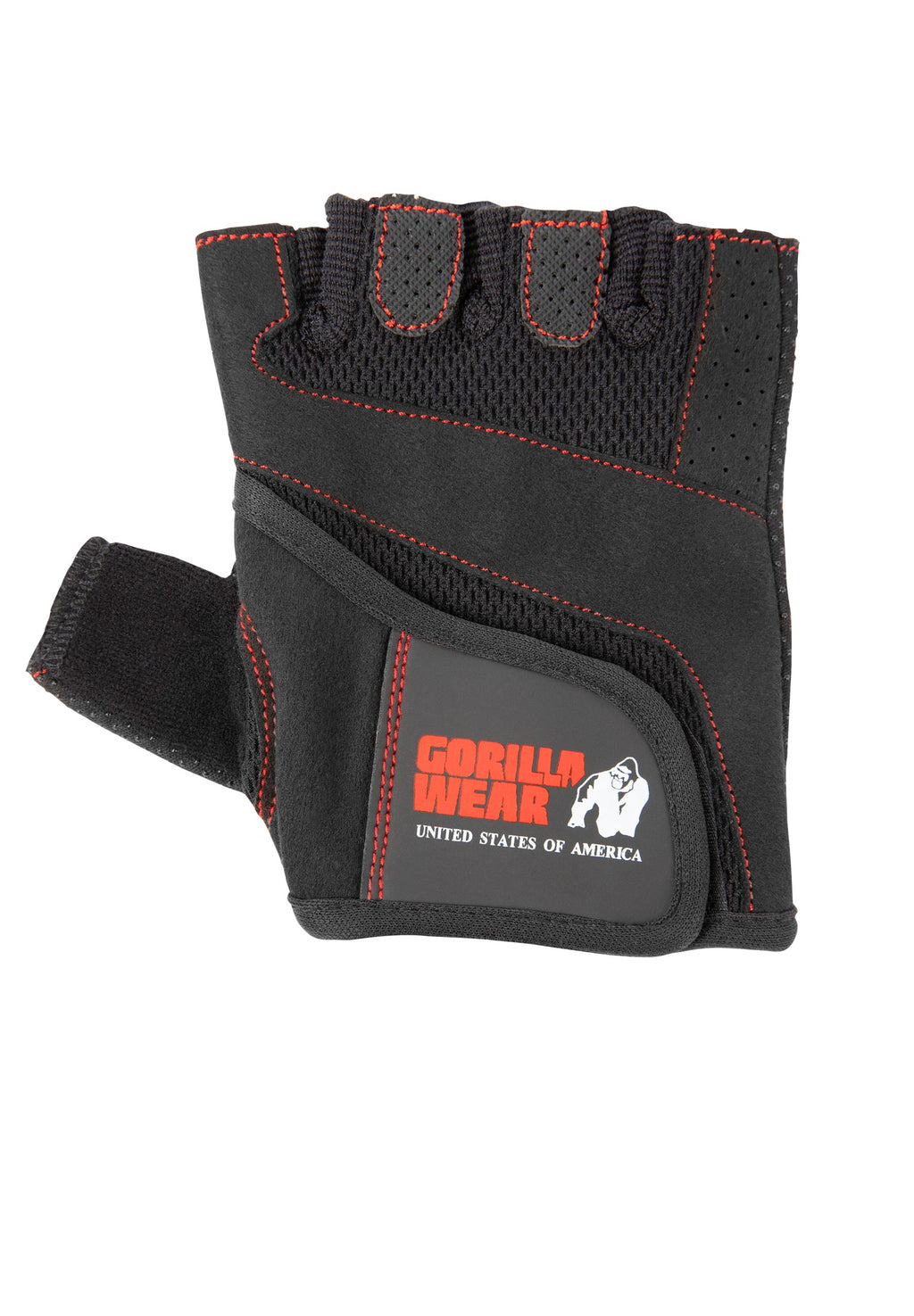 Gorilla Wear Fitness Gloves Dam - Svart/Röd