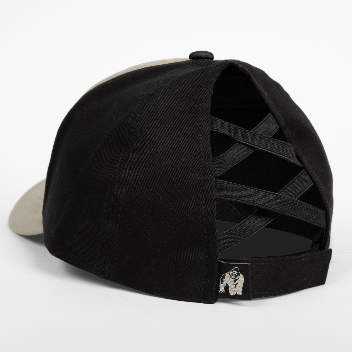 Gorilla Wear Sharon Ponytail Cap - Beige/Svart - Gorilla Wear | Kraft & Kontroll