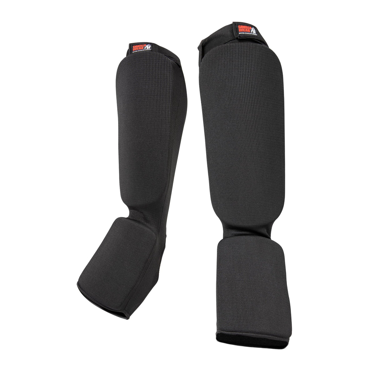 Gorilla Wear Jefferson Shin Guards - Svart