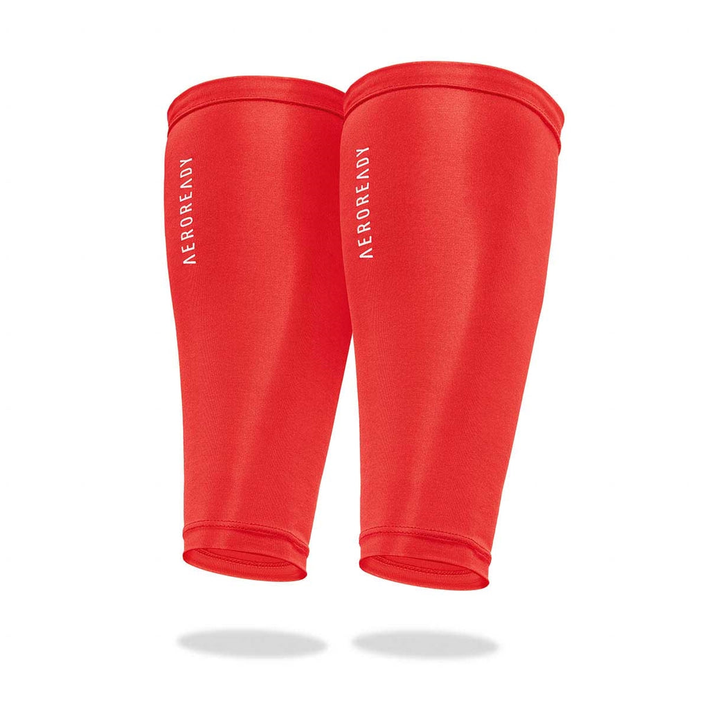 Adidas Aeroready Compres Calf Sleeves - Röd