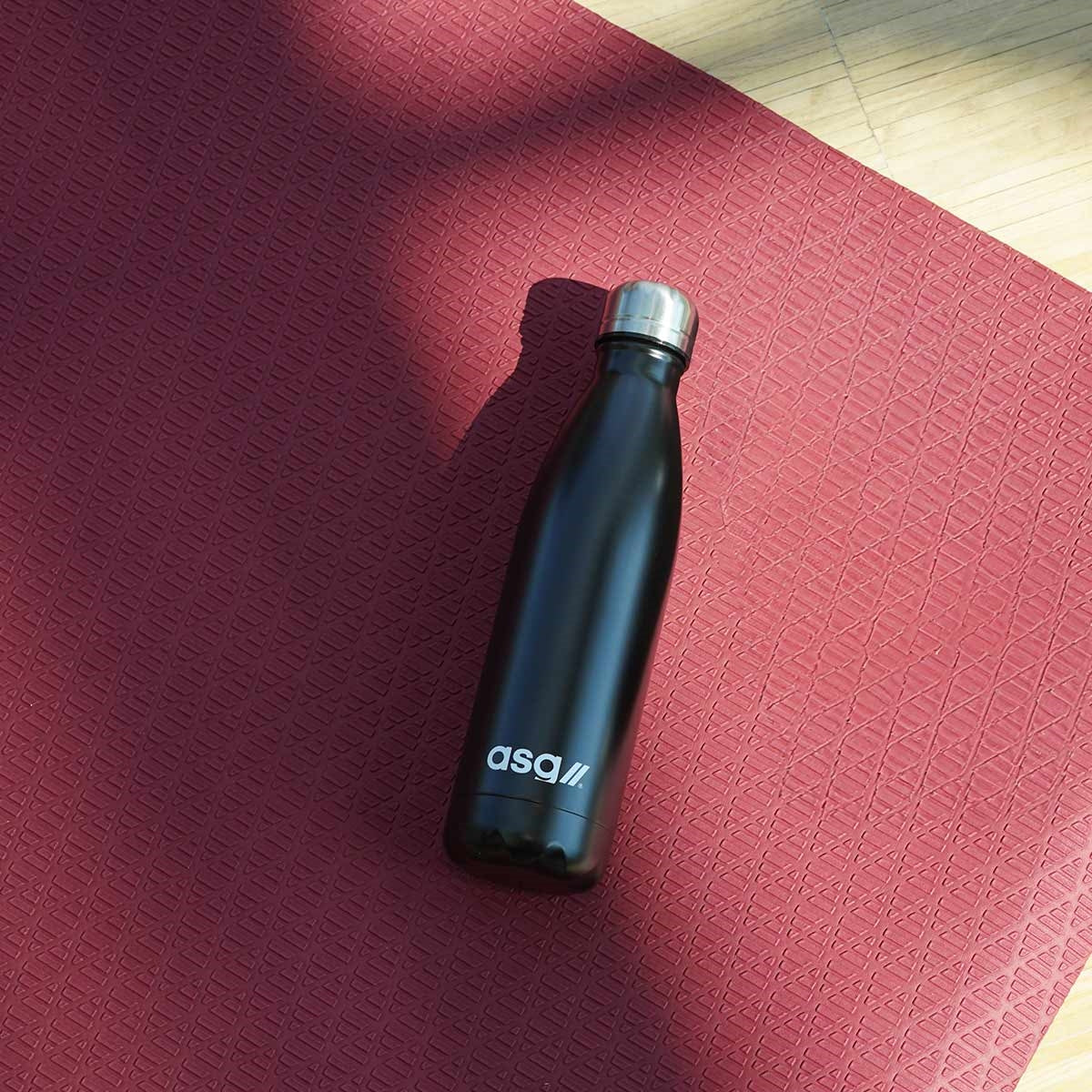 ASG Yoga/Fitness Vattenflaska - Svart