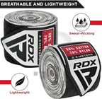 RDX Hand Wraps 2,5 m - Kamouflage Grå - RDX | Kraft & Kontroll