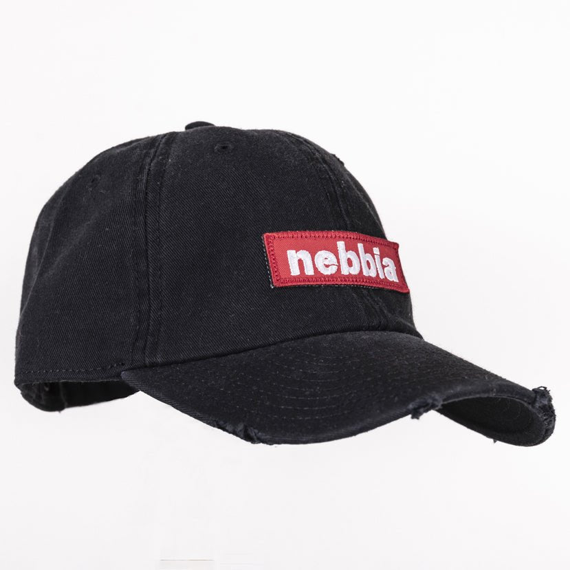 NEBBIA Red Label Sport Cap - Svart - NEBBIA | Kraft & Kontroll