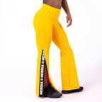 NEBBIA 70's Fancy Flare Pants - Gul - NEBBIA | Kraft & Kontroll