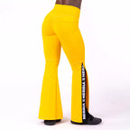 NEBBIA 70's Fancy Flare Pants - Gul - NEBBIA | Kraft & Kontroll
