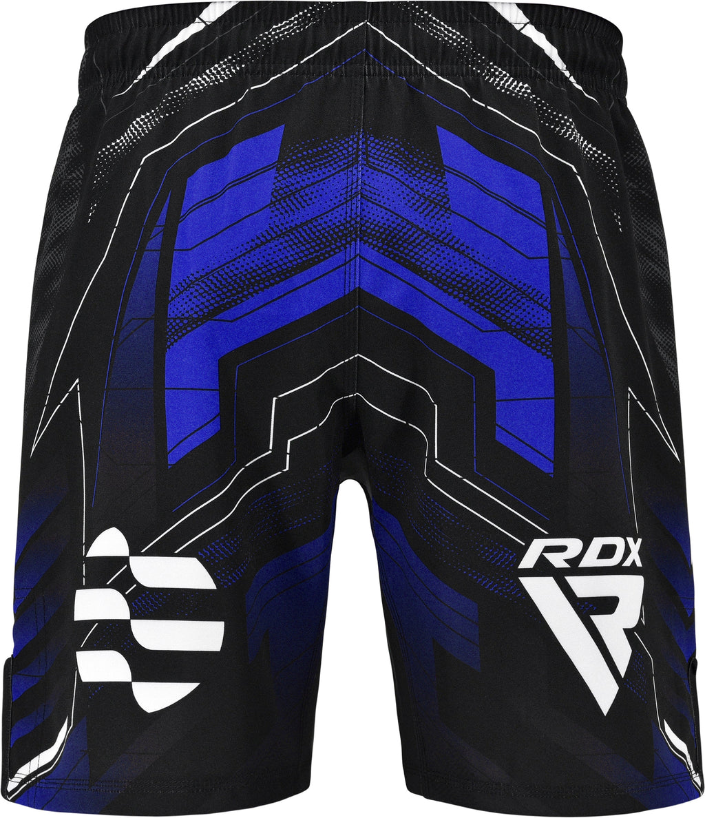 RDX IMMAF Approved MMA Fight & Training Shorts Blue