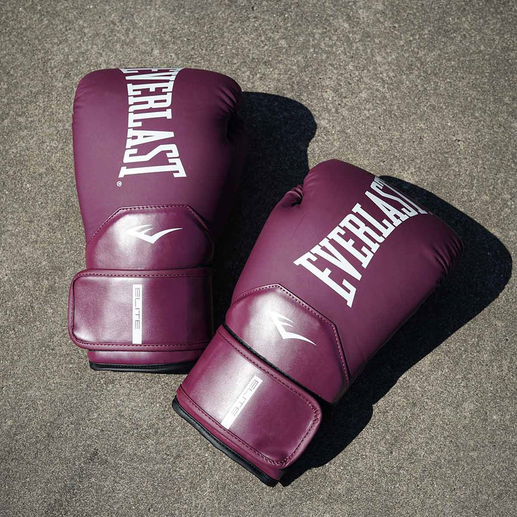 Everlast Elite 2 Boxningshandskar - Bordeauxröd