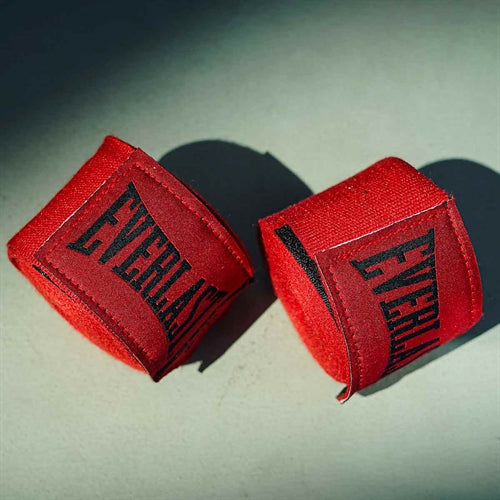 Everlast Elite Handwraps 457 cm - Röd