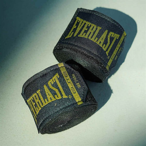 Everlast Elite Handwraps 457 cm - Svart