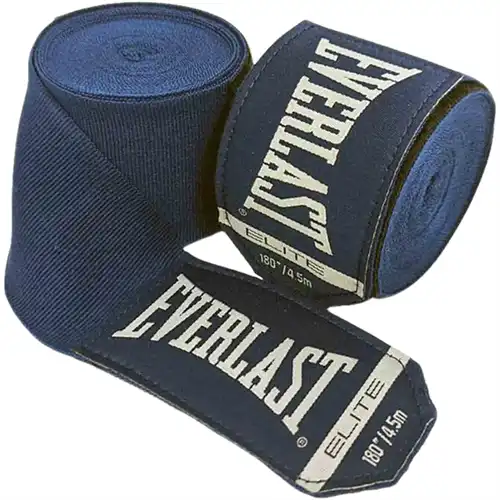 Everlast Elite Handwraps 457 cm - Marinblå