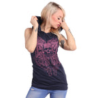 Yakuza Dark Tribe Hooded Tank - Mood Indigo - Yakuza | Kraft & Kontroll