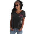 Yakuza Equality Dye V Neck T-Shirt - Svart - Yakuza | Kraft & Kontroll
