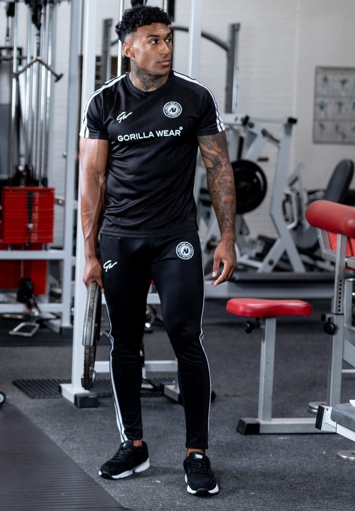 Gorilla Wear Stratford Track Pants - Svart - Gorilla Wear | Kraft & Kontroll