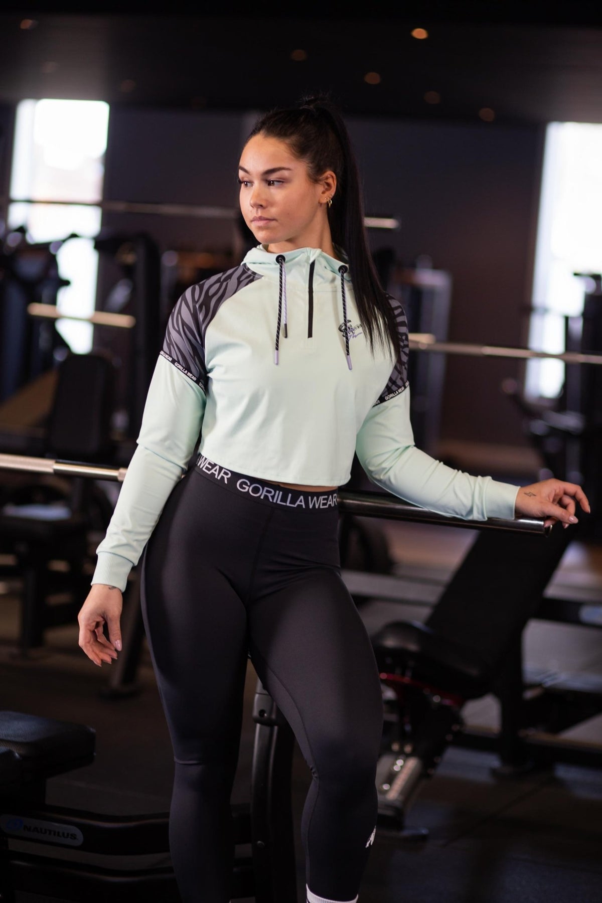 Gorilla Wear Zion Crop Top - Svart - Gorilla Wear | Kraft & Kontroll