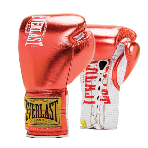 Everlast 1910 Fight Boxningshandskar - Röd