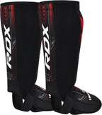 RDX Neoprene Benskydd - Röd - RDX | Kraft & Kontroll