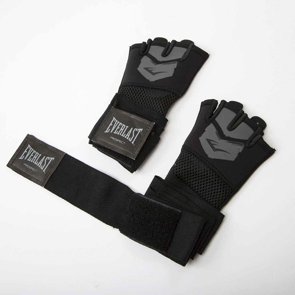 Everlast Prospect Junior Quick Wraps - Svart/Grå