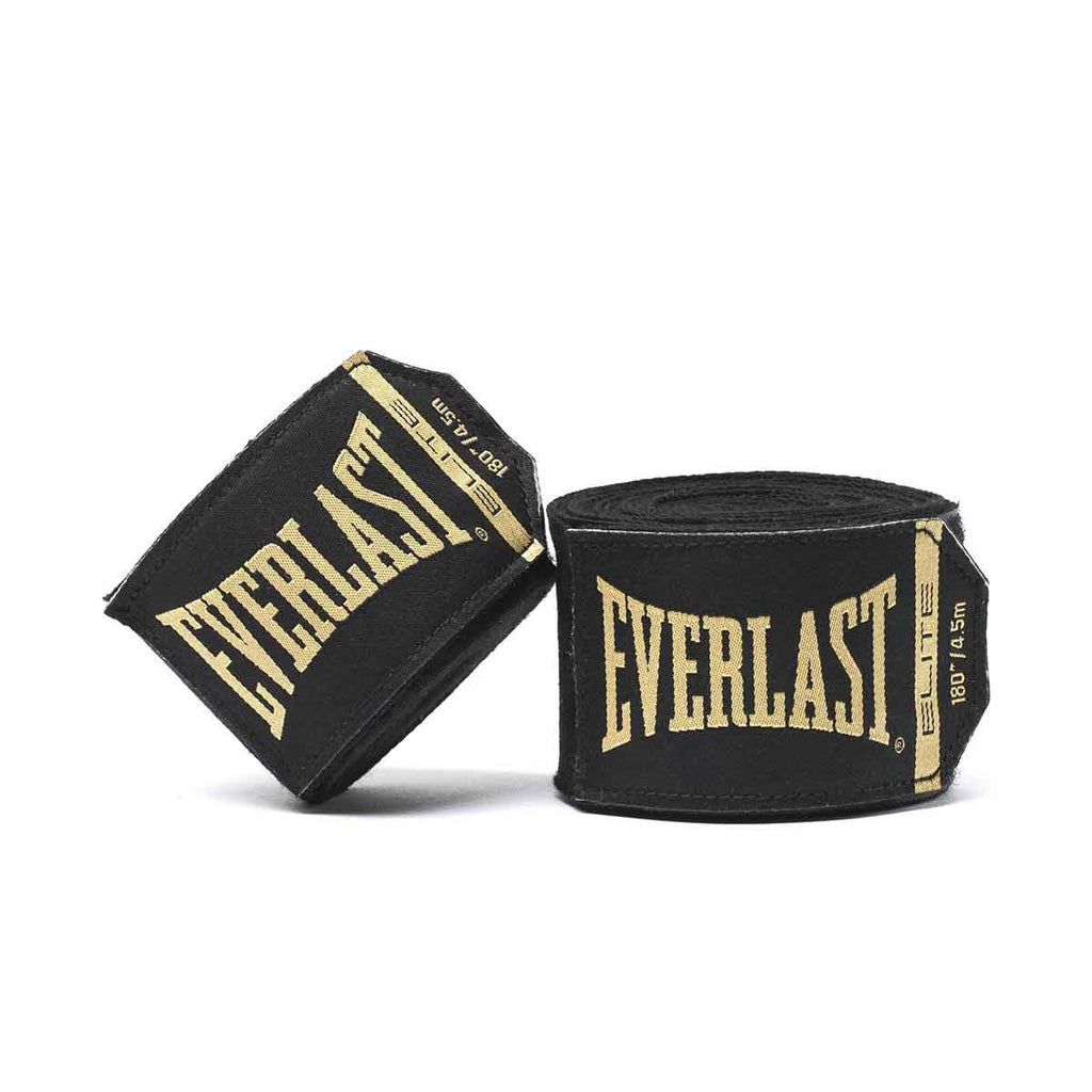 Everlast Elite Handwraps 457 cm - Svart