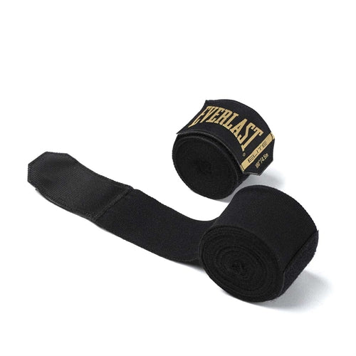 Everlast Elite Handwraps 457 cm - Svart