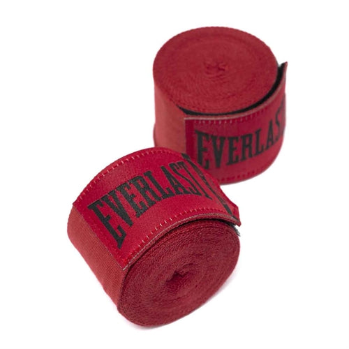 Everlast Elite Handwraps 457 cm - Röd