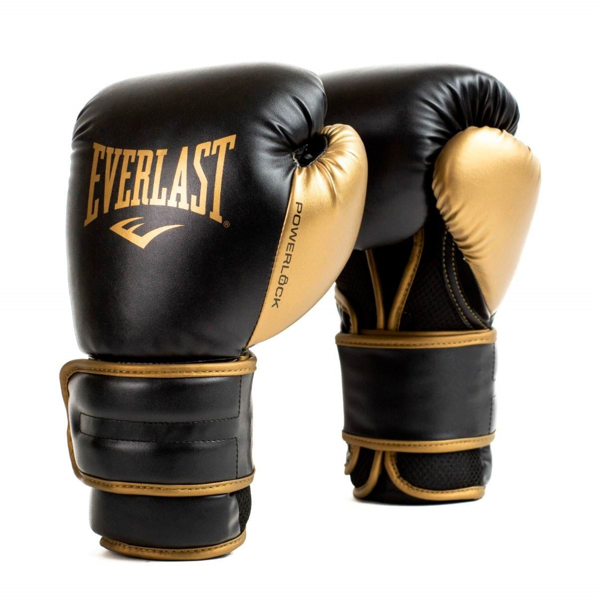 Everlast Powerlock 2R Träningshandskar - Svart/Guld