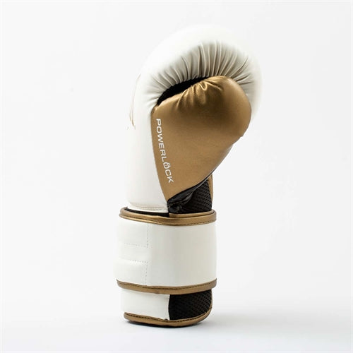 Everlast Powerlock 2R Träningshandskar - Vit/Guld