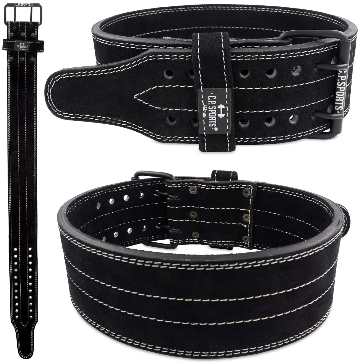 C.P. Sports Powerlifting Belt - Svart