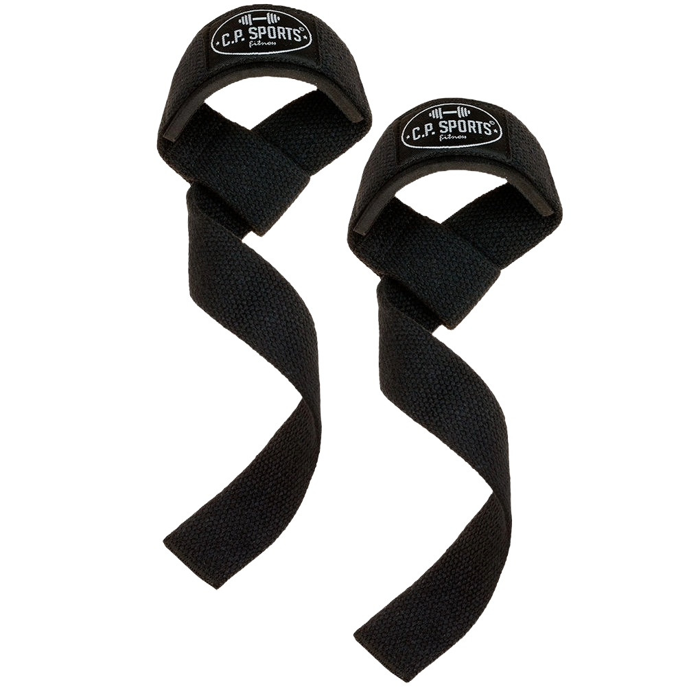 C.P. Sports Padded Lifting Straps - Svart